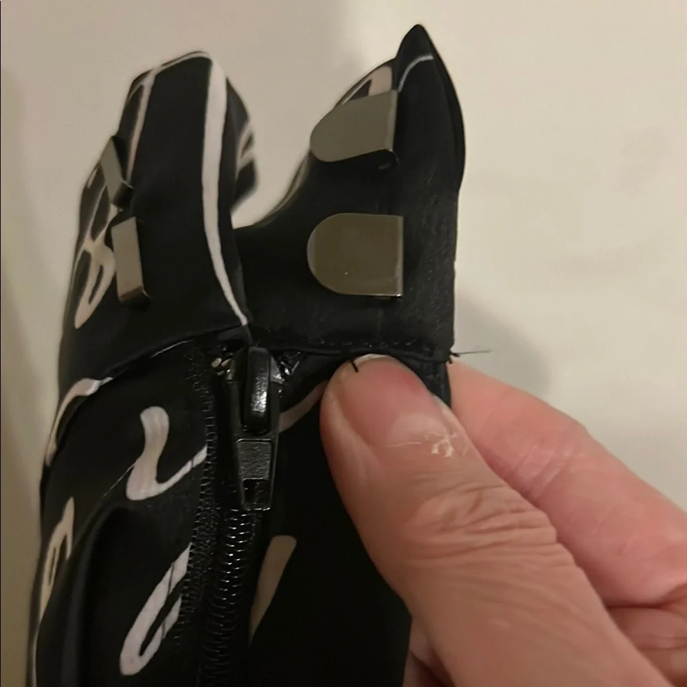 Black and White Abstract Wide Leg Pants 1/2 off expires at 12Am - Picture 7 of 7